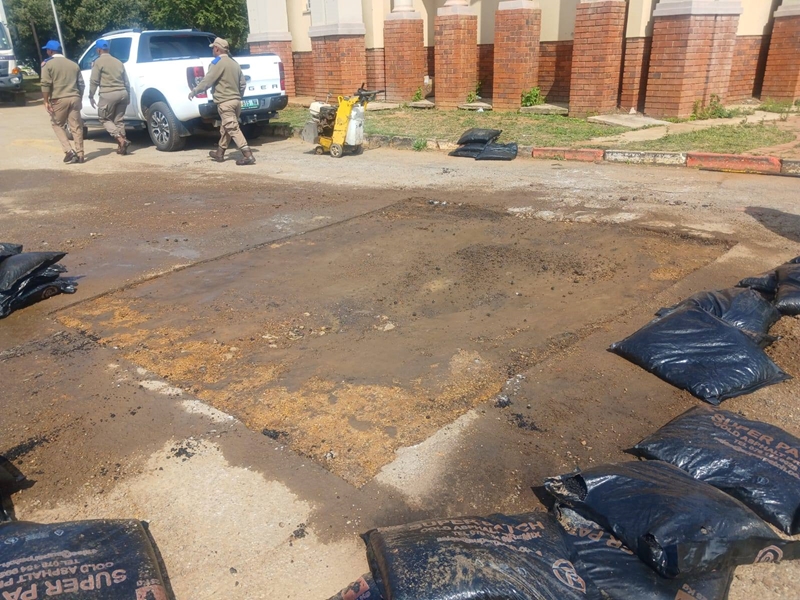 JB Marks undertakes paving upgrade on key Potchefstroom road | News Article