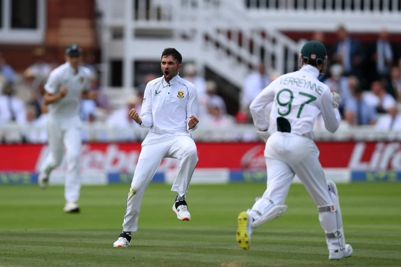 Maharaj strikes early in England second innings | News Article