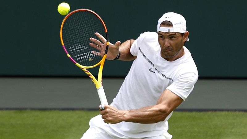 Rafa and Berrettini train on Centre Court in an historic first | News Article