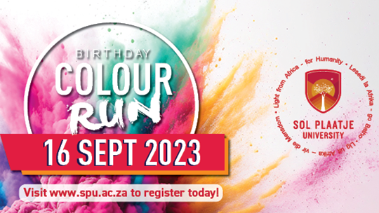 Fun at Sol Plaatje University Colour Run Fun at Sol Plaatje University Colour Run | News Article