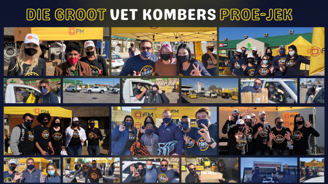 "Groot Vet Kombers Proe-jek" rises to occasion - R450k for charity! | News Article