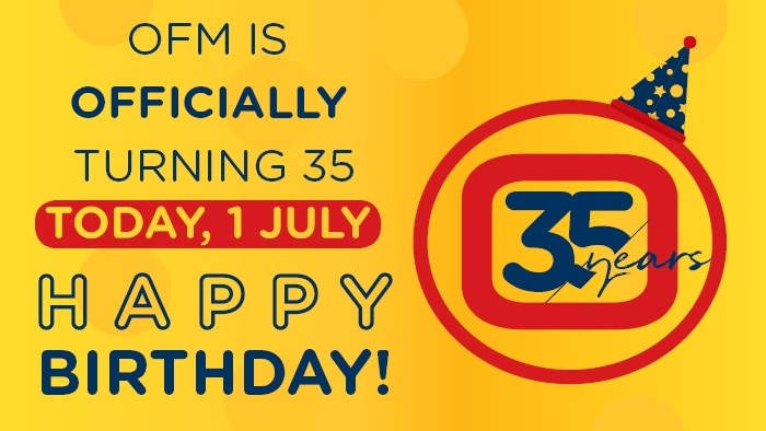 OFM's 35th birthday on-air celebrations | News Article