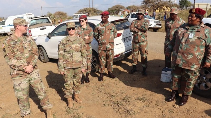 US army not in South Africa to protect government officials - SANDF | News Article