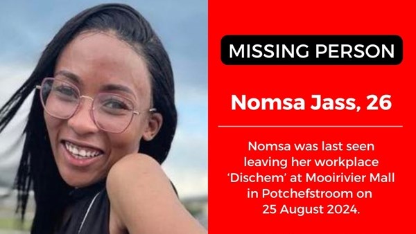 Potchefstroom woman still missing, car found | News Article