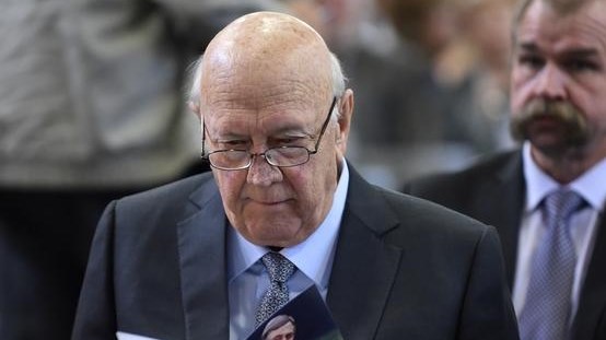 FW de Klerk cremation and funeral held Sunday | News Article