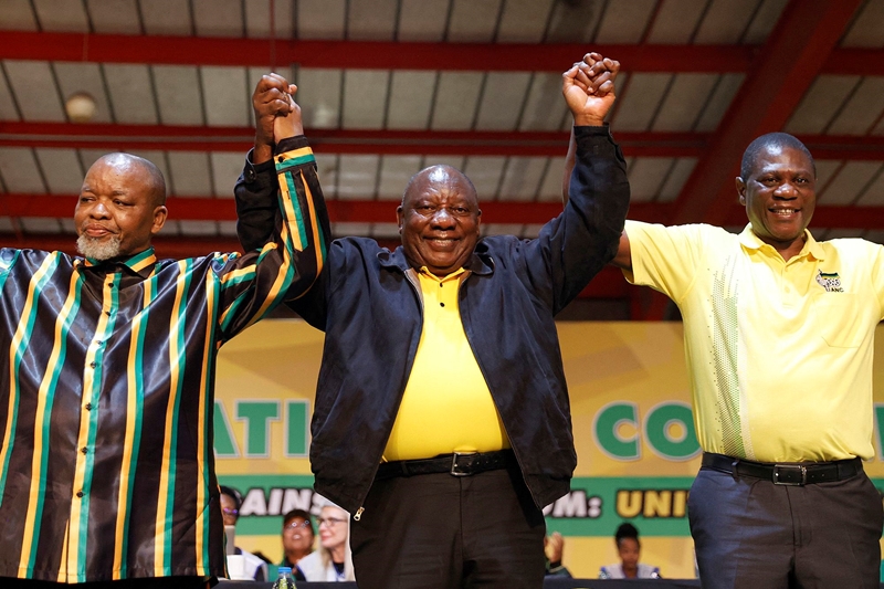 Rand rises as Ramaphosa is re-elected | News Article