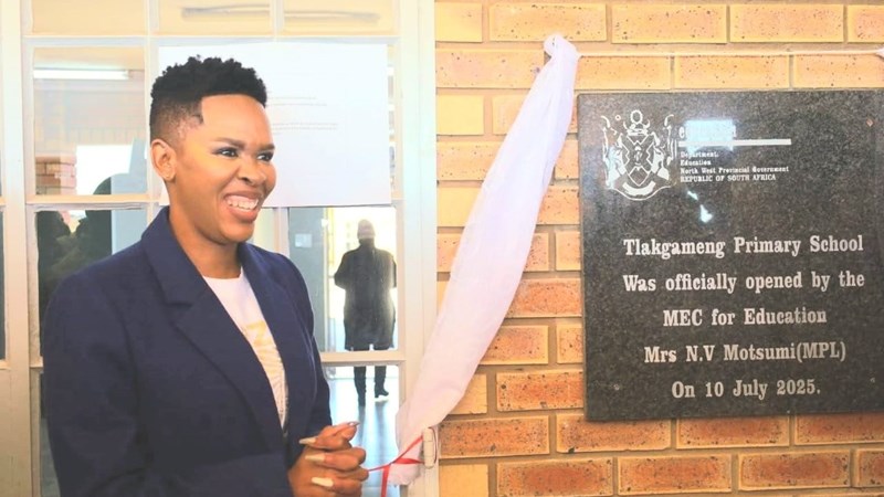 North West government hands over newly constructed primary school North West government hands over newly constructed primary school | News Article