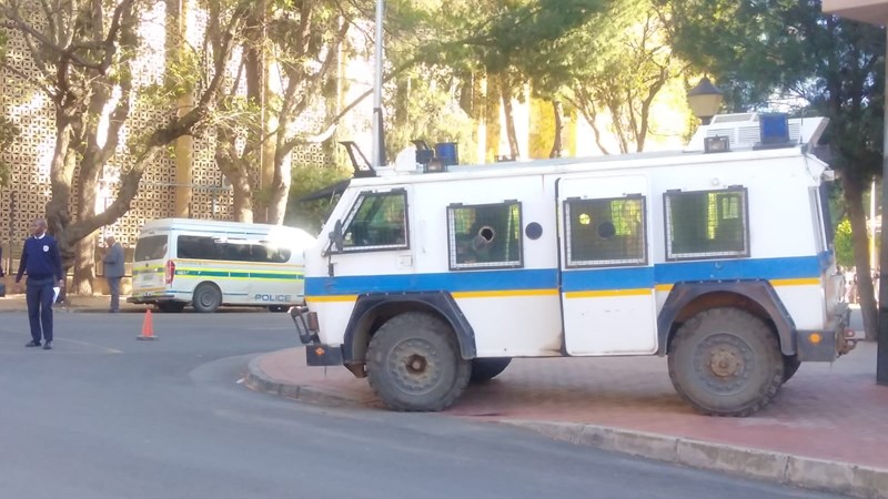 Security tight outside Free State High Court - WATCH | News Article