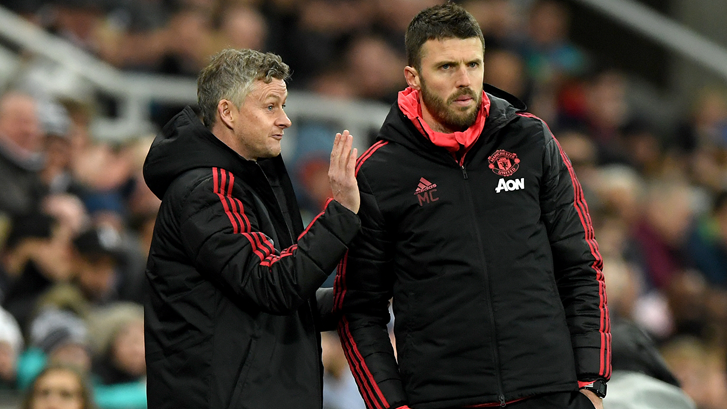 Axed Solskjaer backs Carrick | News Article