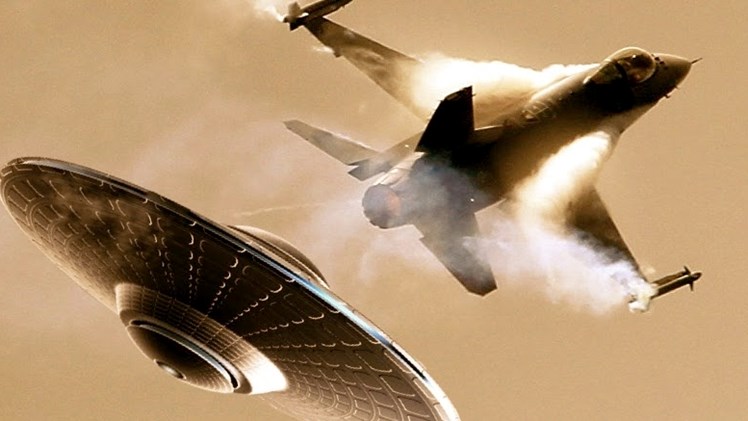 Conspiracy Corner - Fighter jet shoots down UFO | News Article