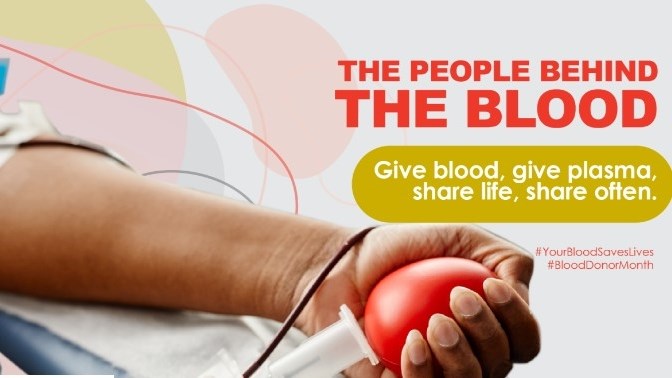 It's World Blood Donor Month It's World Blood Donor Month | News Article
