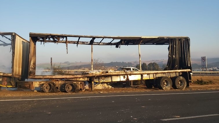 KZN Premier calls for calm amid protest actions, trucks set alight | News Article