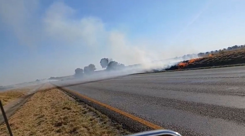 Motoriste moet versigtig bestuur tydens brande | News Article