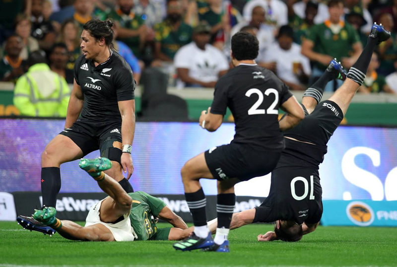 All Blacks expect another aerial bombardment | News Article