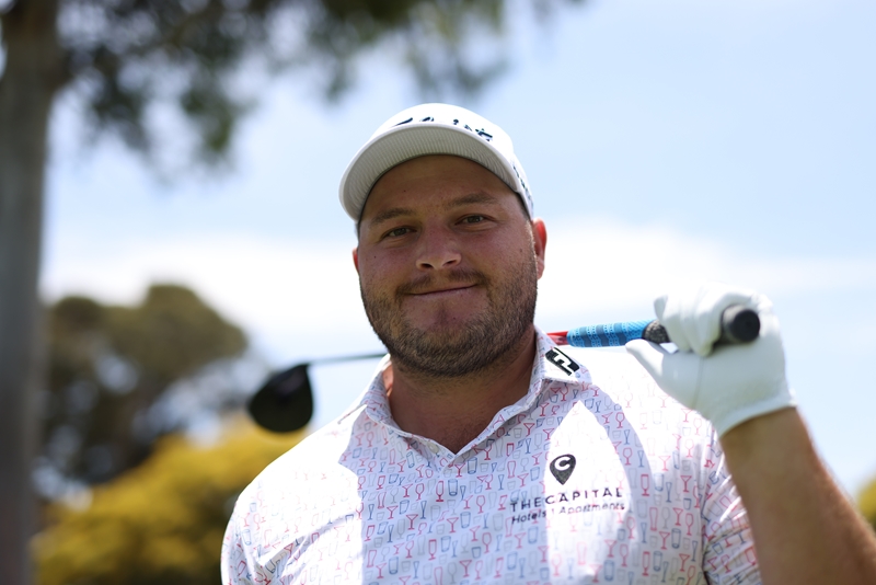 Lombard leads strong SA challenge in Dimension Data Pro-Am | News Article