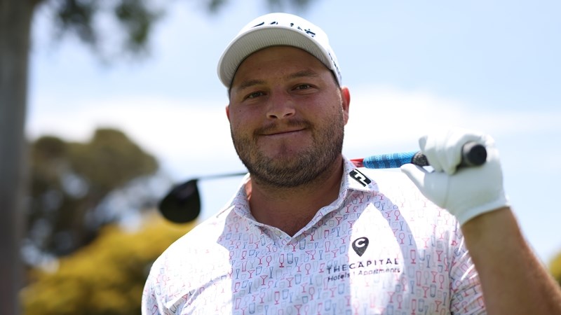 Lombard leads strong SA challenge in Dimension Data Pro-Am | News Article