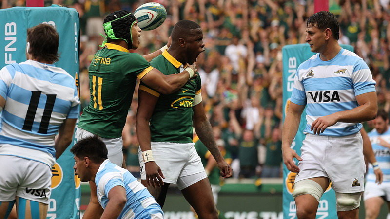 Springboks thump Los Pumas to win Rugby Championship | News Article