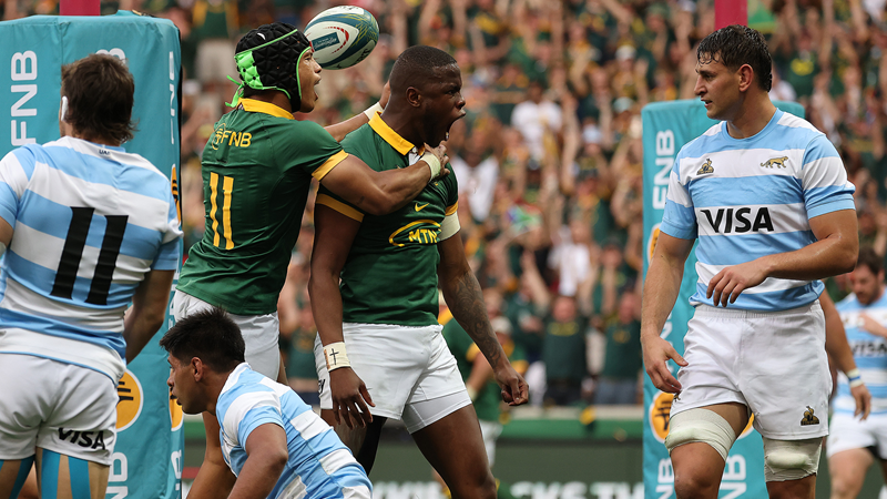 Springboks thump Los Pumas to win Rugby Championship Springboks thump Los Pumas to win Rugby Championship | News Article