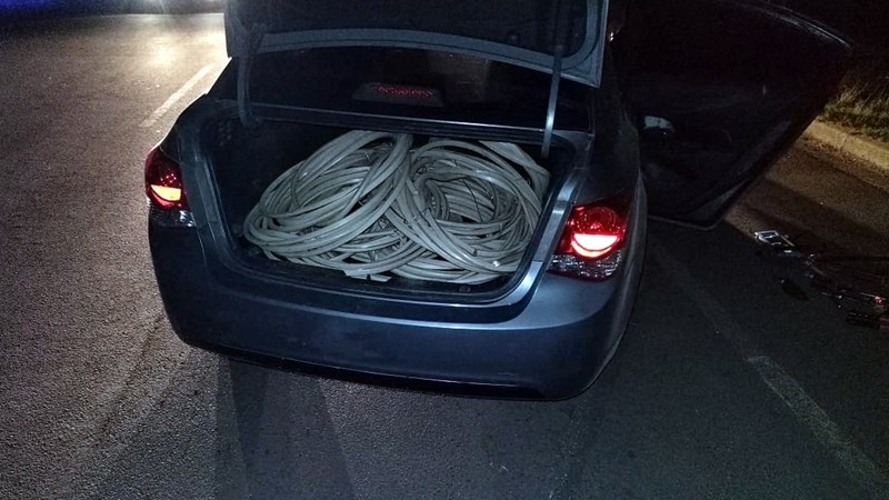 Bejaarde met koperkabels betrap op plaas by Odendaalsrus Bejaarde met koperkabels betrap op plaas by Odendaalsrus | News Article
