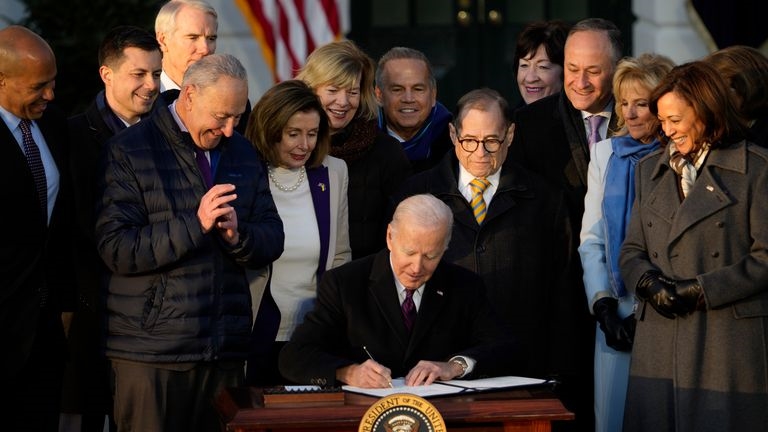 Joe Biden signs law to protect same-sex marriages | News Article