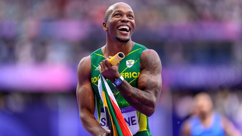 Olympic silver for Simbine and SA 4 x 100m relay team | News Article