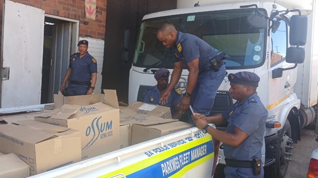 R1.9 m’s cigarettes seized in Bloemfontein; suspect expected in court | News Article