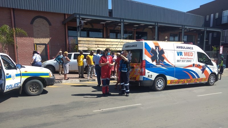 Commotion on accident scene after pedestrian was hit Commotion on accident scene after pedestrian was hit | News Article