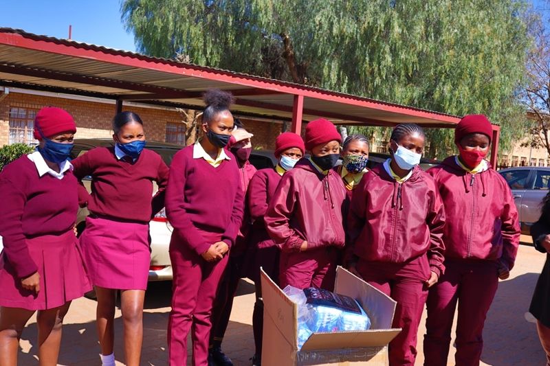 #WomensMonth: Sanitary towel bank established at FS school | News Article
