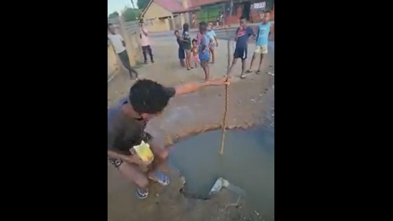 Man claims son almost drowned in massive pothole - WATCH | News Article