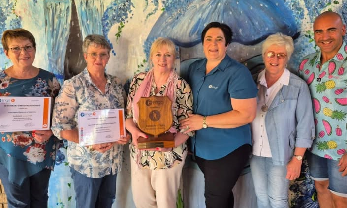 Sentrum vir bejaardes op Bethlehem vereer vir voedseldienspraktyk  | News Article