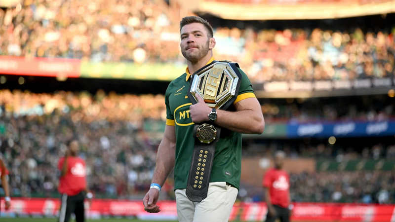 Dricus du Plessis fuelled by Springboks | News Article