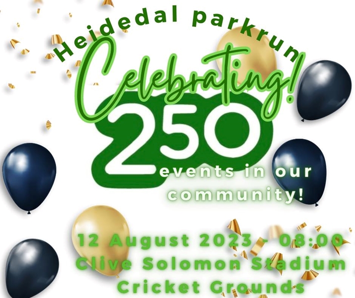 Heidedal Parkrun to host 250th edition of the race | News Article