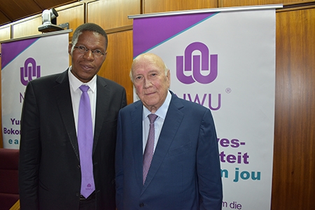 NWU betreur dood van oud-staatspresident, alumni | News Article