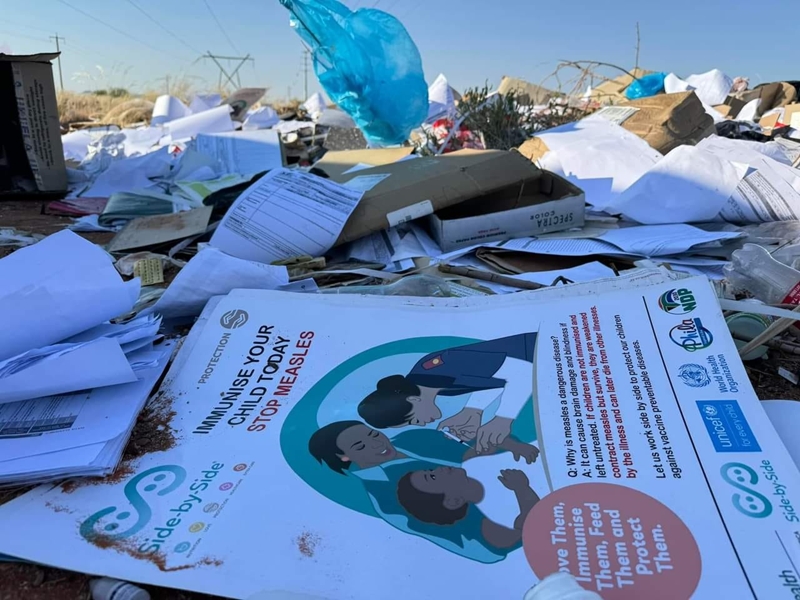 Mediese lêers in veld by Upington gekry | News Article