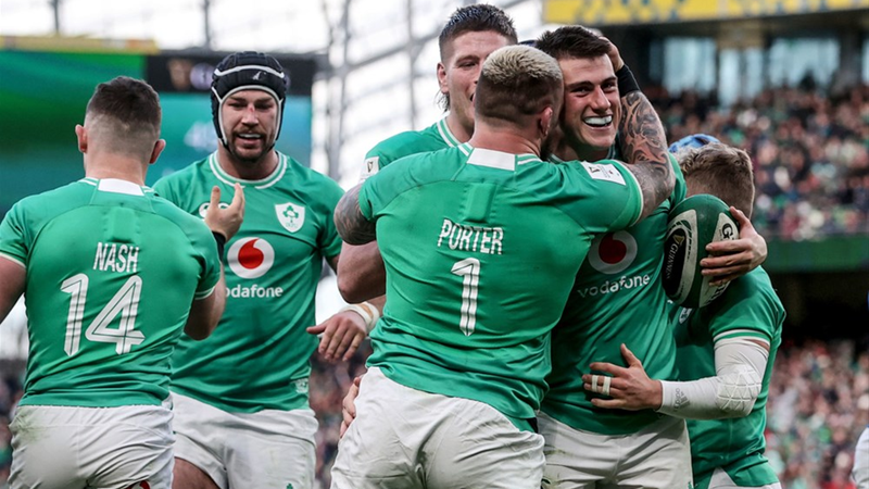 Ruthless Ireland hammer Italy | News Article