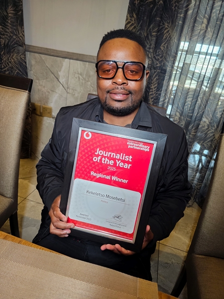 OFM News journalists honoured at regional Vodacom Journalist of the Year awards | News Article