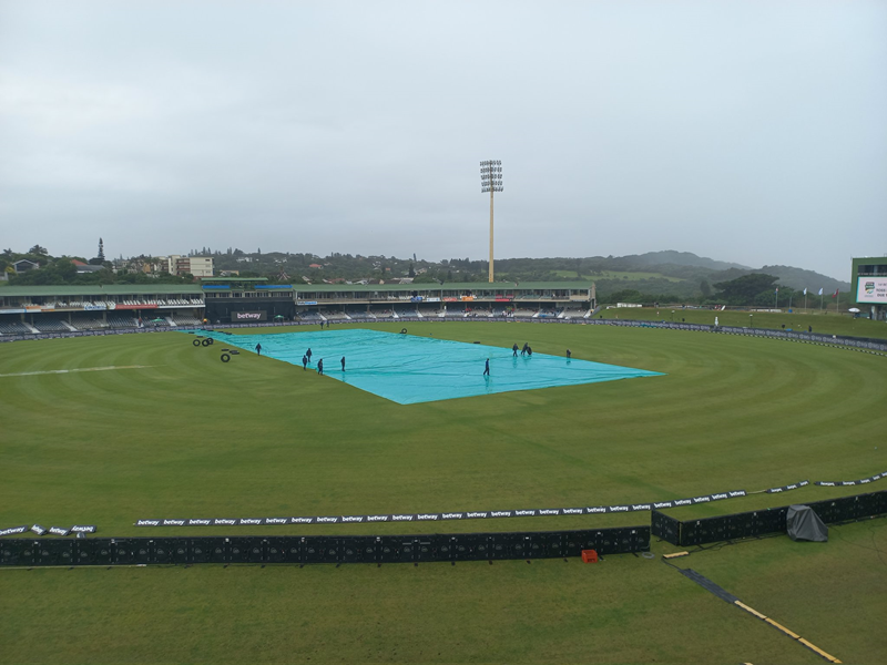 1st ODI abandoned without a ball being bowled | News Article