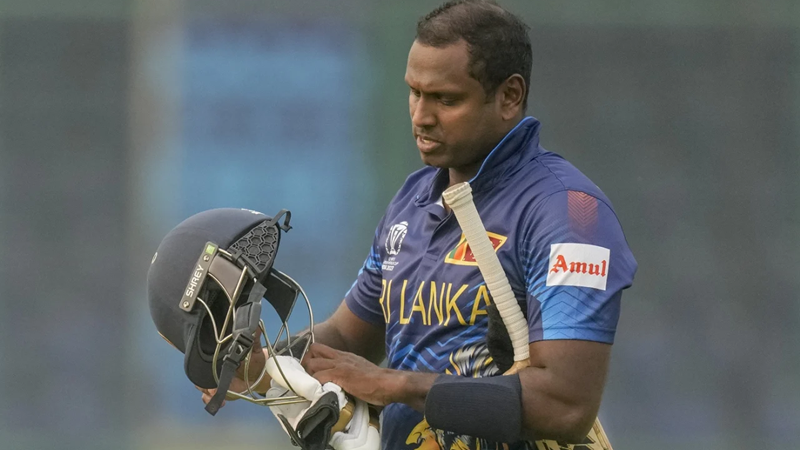Mathews labels timed out dismissal a disgrace Mathews labels timed out dismissal a disgrace | News Article