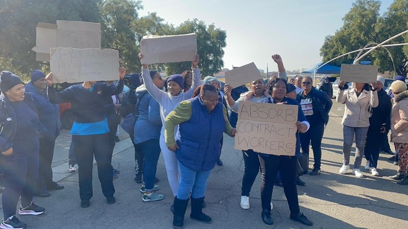 Workers at Free State psychiatric hospital demand full payment | News Article
