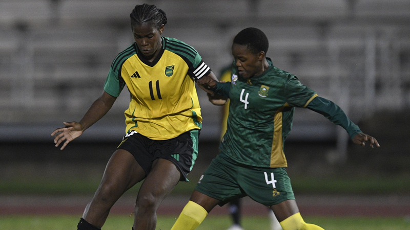 Jamaica edge courageous Banyana | News Article