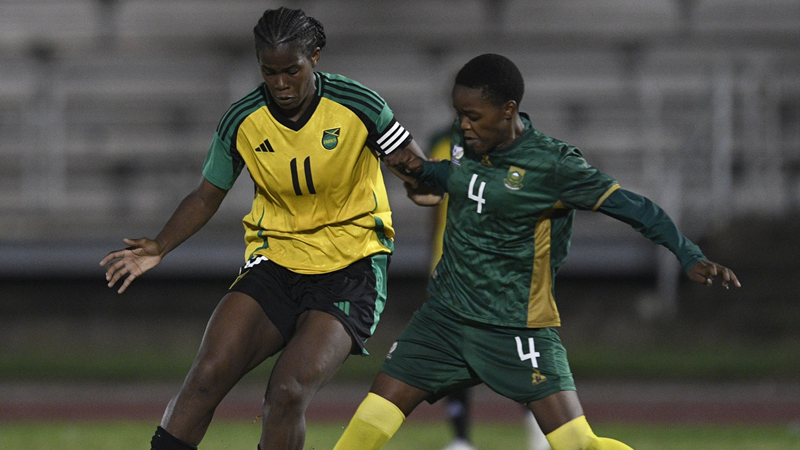 Jamaica edge courageous Banyana Jamaica edge courageous Banyana | News Article