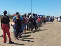 #Elections2021: NC residents in Lerato Park queue in their numbers | News Article