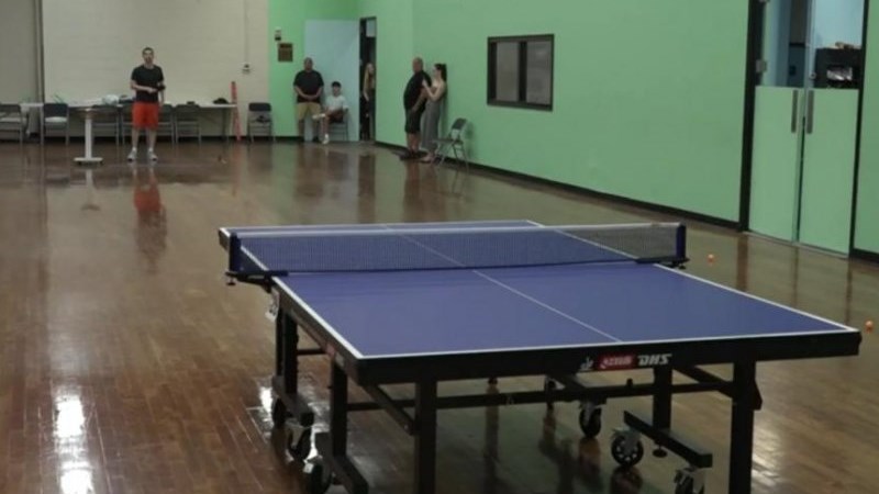 New York man hits world's longest table tennis serve | News Article