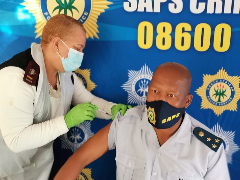 NC police vaccinations underway | News Article