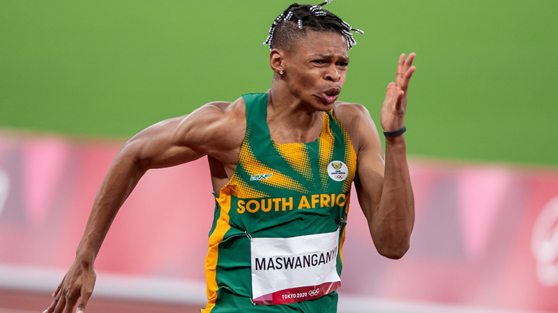 Maswanganyi and Van Niekerk set for 200m semis | News Article