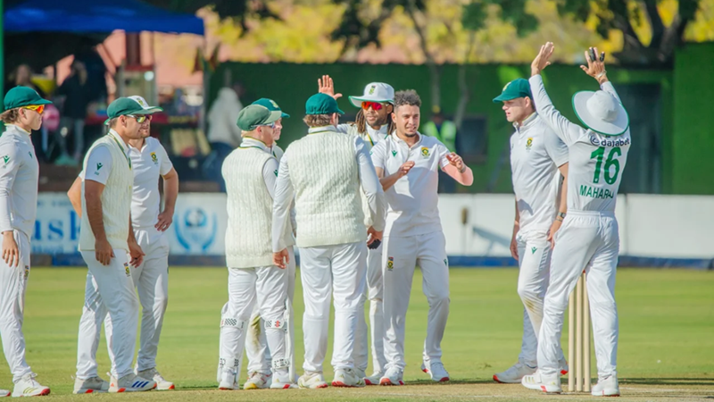 Proteas in firm control after day two in Bulawayo Proteas in firm control after day two in Bulawayo | News Article