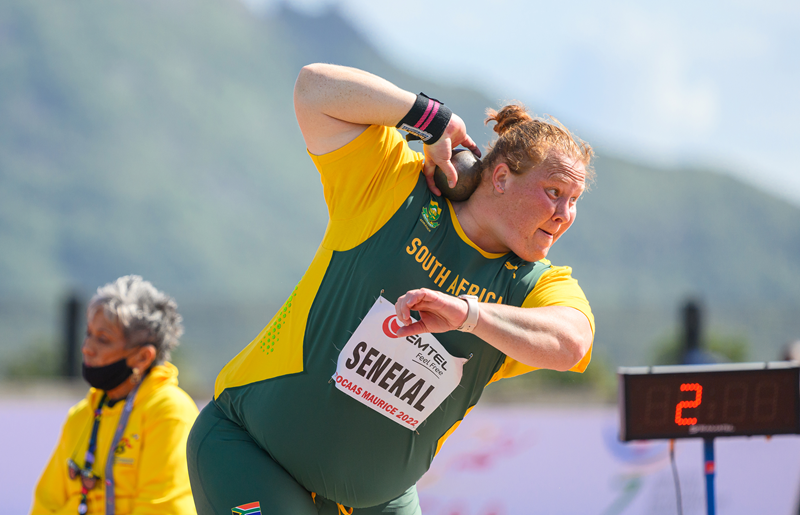 Two gold medals for SA on day one of African Champs | News Article