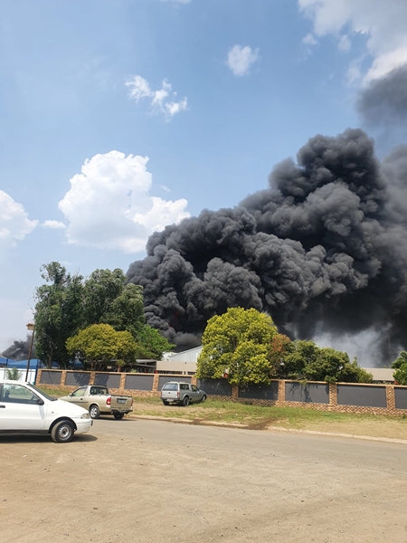 Investigation under way after fire at Bloemfontein factory | News Article