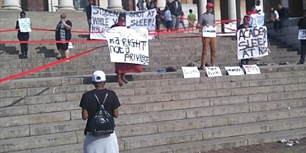 UCT student arrested after stones, faeces thrown | News Article
