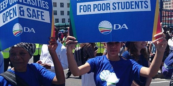 'We want Blade,' academics, varsity staff and parents shout outside Parly | News Article